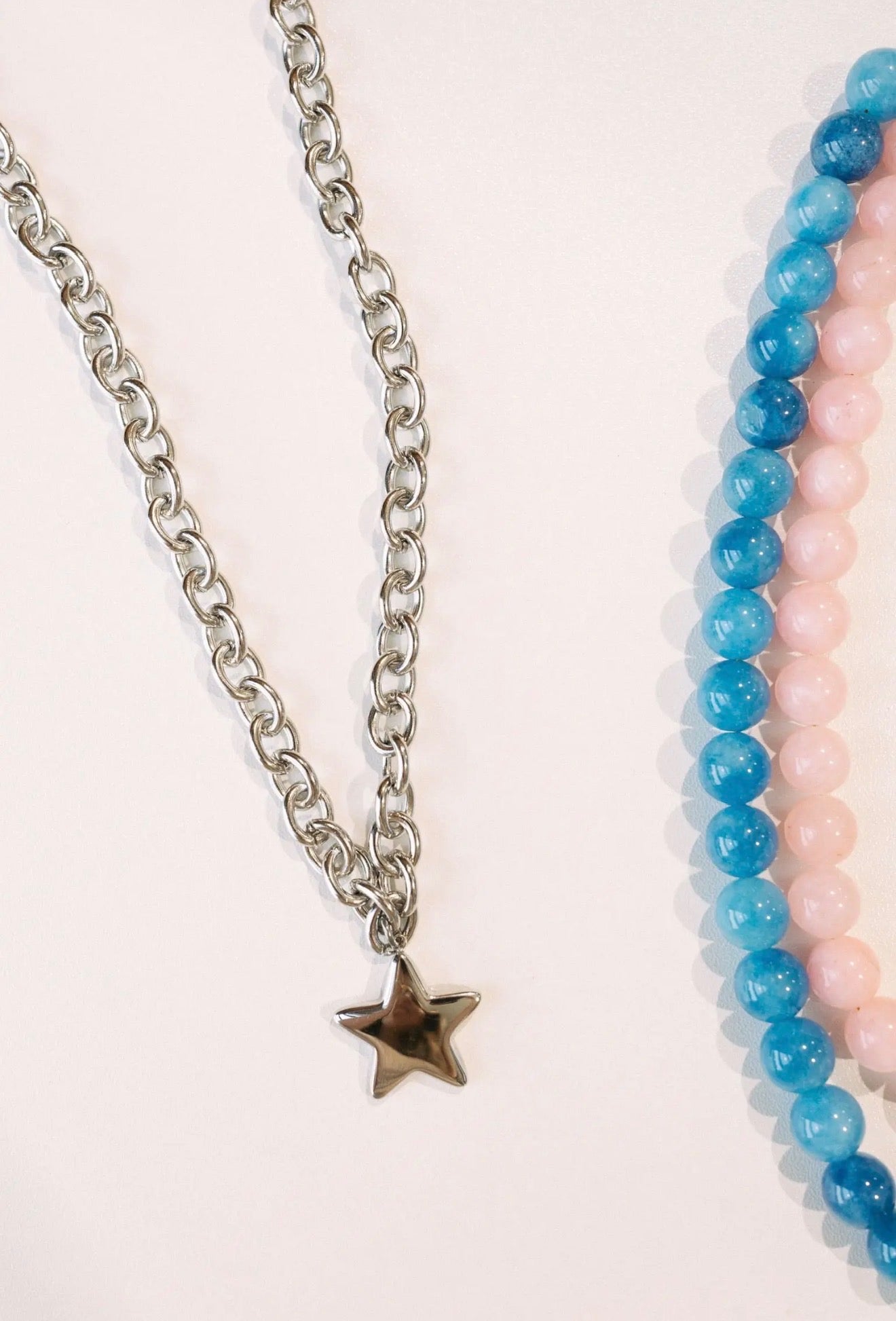 Shooting Star Necklace - Silver