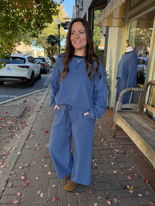 Stay Awhile Navy Set