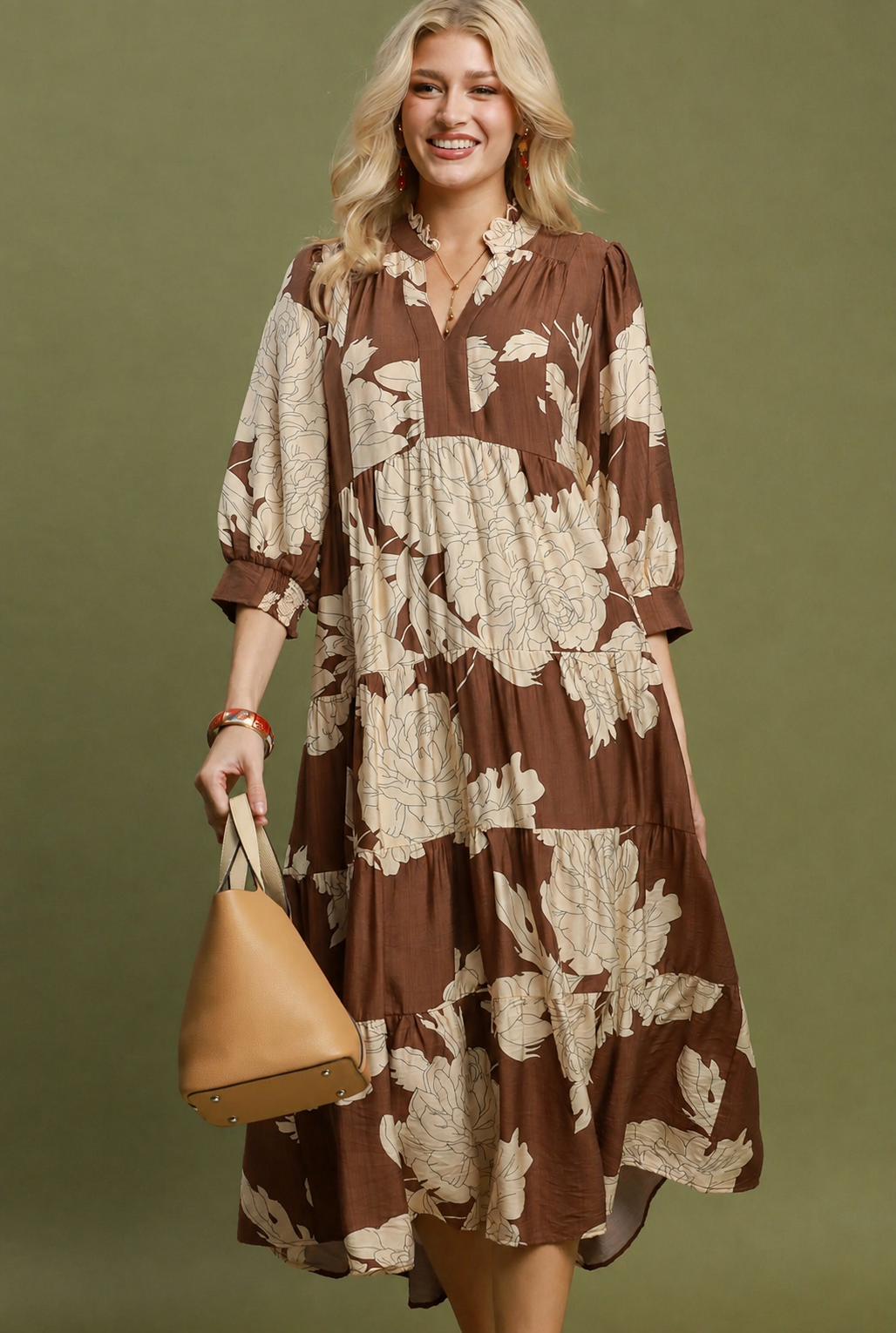 Flora Midi Dress