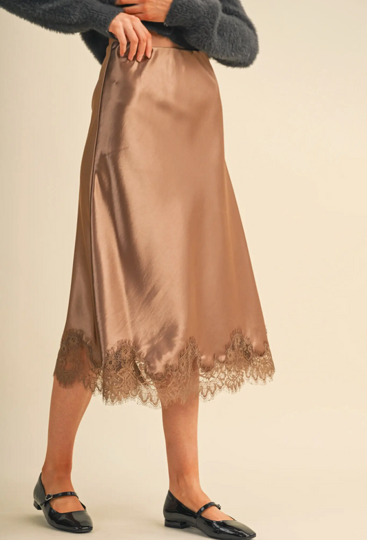 Camille Lace Midi Skirt